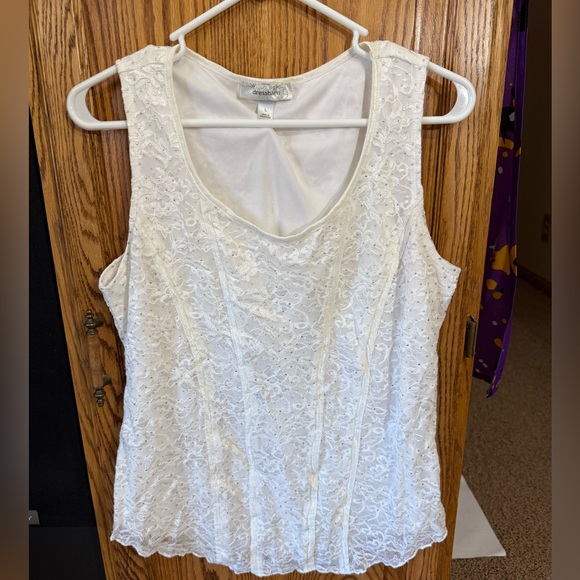 dressbarn Tops - Dressbarn Classic White Blouse